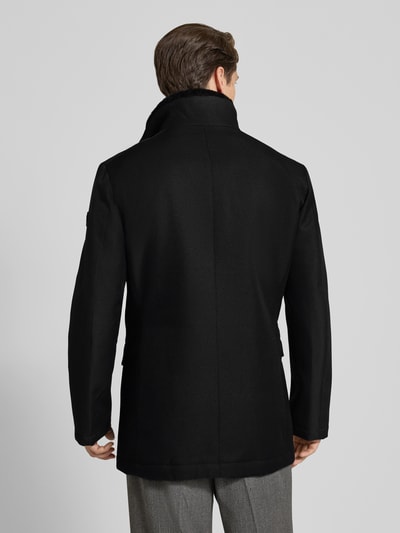 JOOP! Collection Krótki płaszcz z kieszeniami z patką model ‘DARRY’ Czarny 5