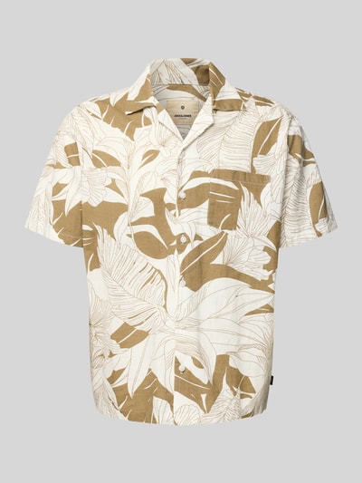 Jack & Jones Premium Regular fit vrijetijdsoverhemd met borstzak, model 'BLUBAHAMAS' Camel - 2