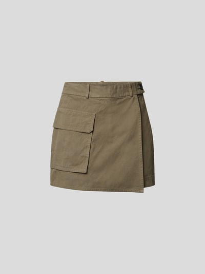 Helmut Lang Shorts mit Wickel-Optik Khaki 2