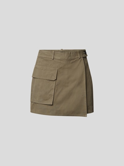 Helmut Lang Shorts mit Wickel-Optik Khaki 2