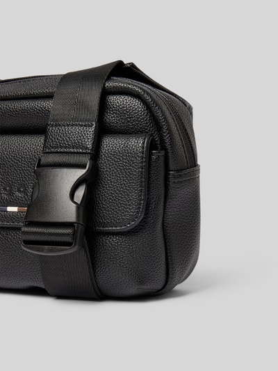 bugatti Bauchtasche mit Logo-Prägung Modell 'RICO' Black 3