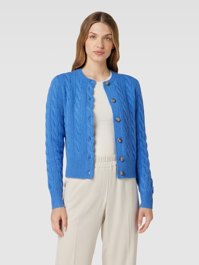 Polo Ralph Lauren Cardigan mit Knopfleiste Blau 4