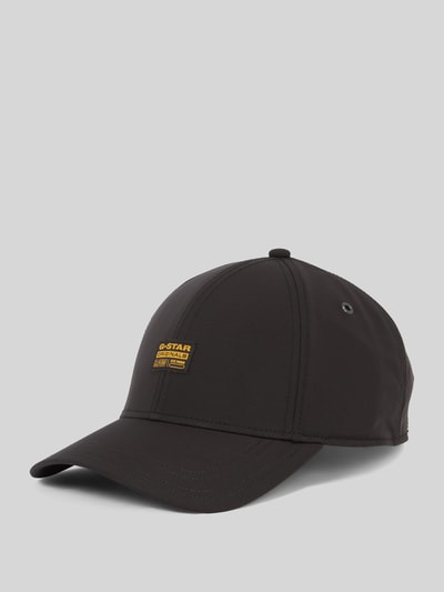G-Star RAW Czapka z naszywką z etykietą Czarny 2