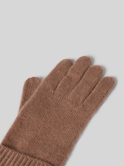 Christian Berg Woman Handschoenen van puur kasjmier Hazelnoot - 3