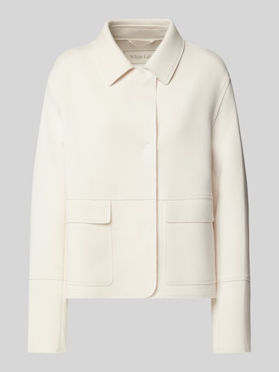 WHITE LABEL Blazer mit Pattentaschen Offwhite 2