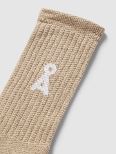 Armedangels Socken mit Label-Details Modell 'SAAMUS BOLD' Sand 2