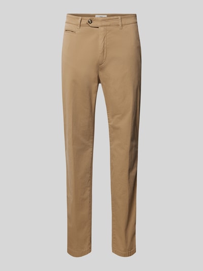 Brax Straight Leg Chino mit Paspeltasche Modell 'EVEREST' Camel 2