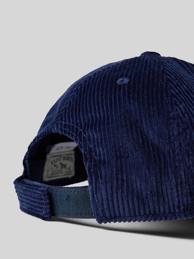 MC2 Saint Barth Basecap mit Label-Detail Modell 'BASEBALL' Marine 3