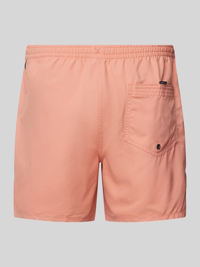 Quiksilver Zwembroek met tunnelkoord, model 'EVERYDAY SOLID VOLLEY' Koraal - 3