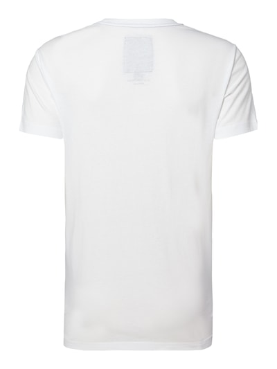 G-Star Raw T-Shirt mit Logo-Print Weiss 3