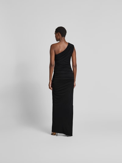 ROTATE Midikleid mit One-Shoulder-Träger Black 5