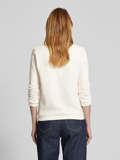 Tom Tailor Denim Regular fit gebreide pullover met katoen Beige - 5