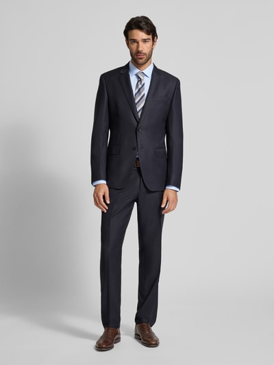 Jake*s Slim Fit Business-Hemd mit Kentkragen Bleu 1
