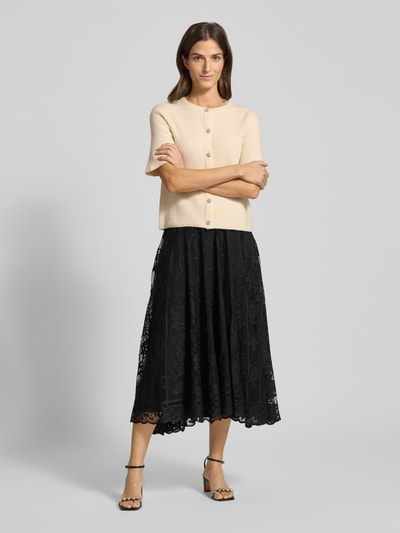 Soyaconcept Spódnica midi z koronki z elastycznym pasem model ‘ARTEMIS’  1