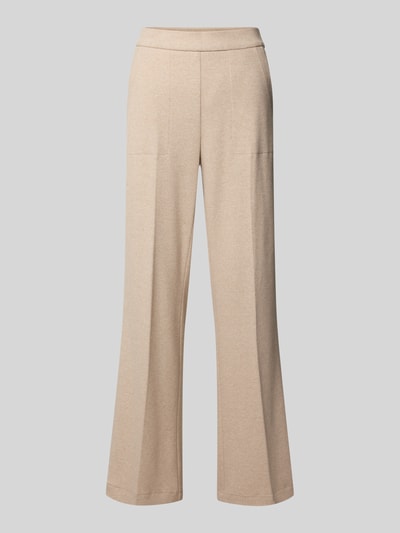 CAMBIO Loose Fit Stoffhose aus Viskose-Mix Modell 'AVA UTILITY' Sand Melange 2