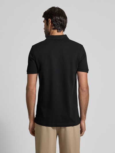 MCNEAL Poloshirt met labelstitching Zwart - 5