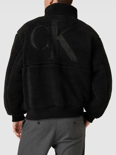 Calvin Klein Jeans Jacke mit Teddyfell Black 5