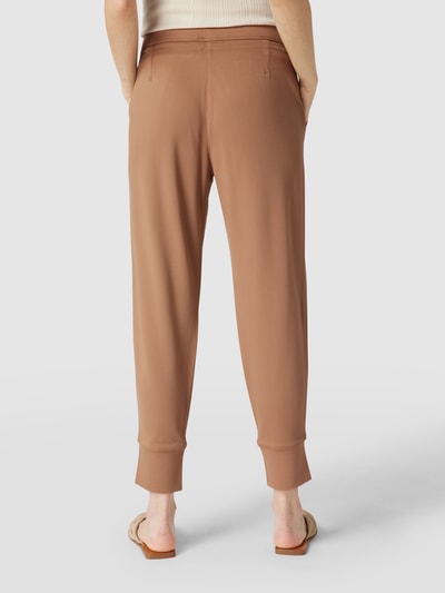 Christian Berg Woman Sweatpants mit Strukturmuster Hellbraun 5