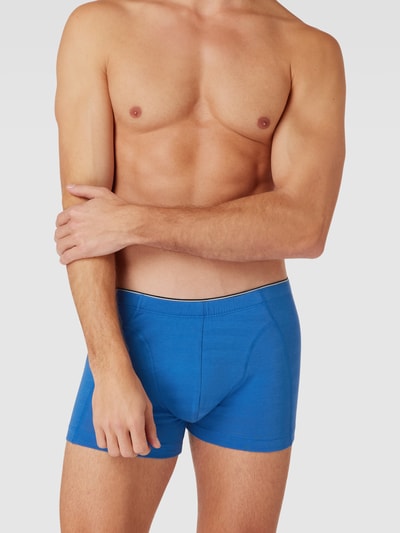 Schiesser Boxershort met elastische band Bleu - 1