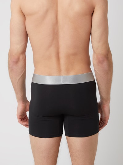 Calvin Klein Underwear Obcisłe bokserki z dodatkiem streczu w zestawie 3 szt. Czarny 4