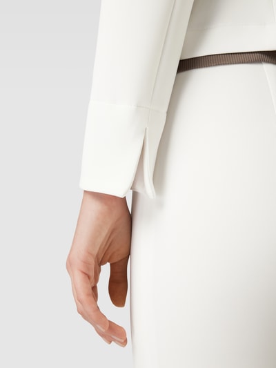 Marc Cain Blazer met platte kraag Offwhite - 3