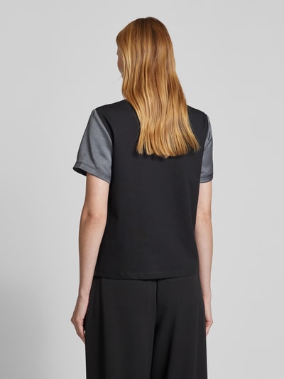 Weekend Max Mara T-Shirt mit Rundhalsausschnitt Modell 'AMBURGO' Black 5