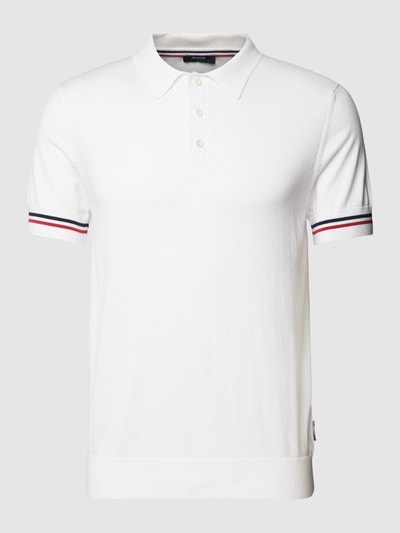 HECHTER PARIS Poloshirt met contraststrepen Wit - 2