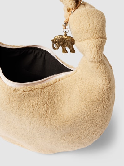 ANOKHI Saddle Bag mit Teddyfell Sand 5