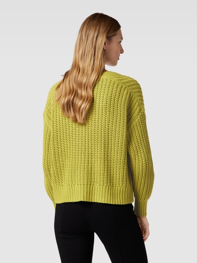 Zero Strickcardigan mit offener Vorderseite Gruen 5