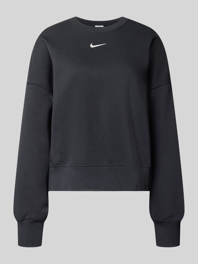 Produktfoto, Sweatshirt mit Logo Modell 'Phoenix' von Nike aus Baumwoll-Elasthan-Mix in Regular-Fit, mit Logo und Rundhalsausschnitt.