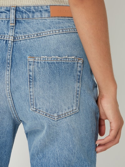 Review Jeansy o kroju mom skinny fit z bawełny  Jeansowy niebieski 3