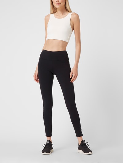 Guess Activewear Stanik z dodatkiem streczu model ‘Doreen’ Beżowy 1