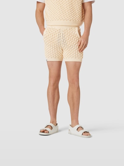 Bonsai Sweatshorts in Strick-Optik Ecru 4