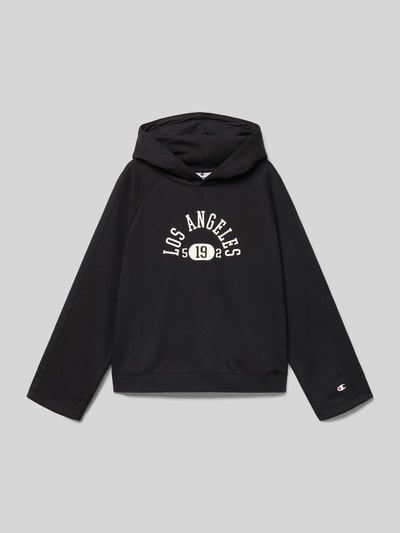 CHAMPION Hoodie mit Kapuze Black 1
