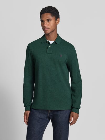 Polo Ralph Lauren Koszulka polo o kroju regular fit z czystej bawełny Ciemnozielony 4