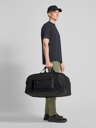 Strellson Reisetasche im unifarbenen Design Modell 'addison' Black 1