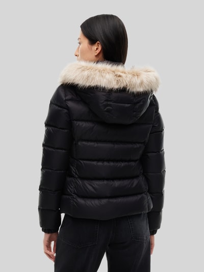Tommy Jeans Slim Fit Daunenjacke mit abnehmbarer Kapuze Black 5