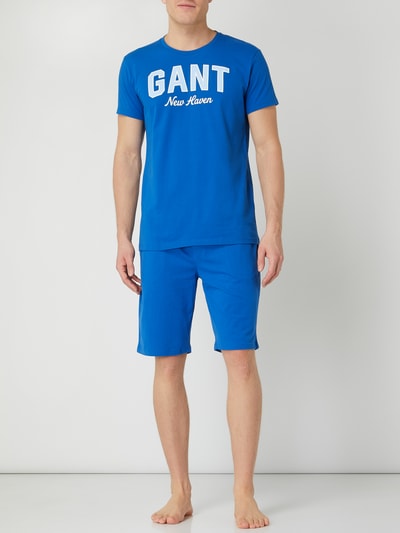 Gant T-Shirt mit Logo-Print  Royal 1