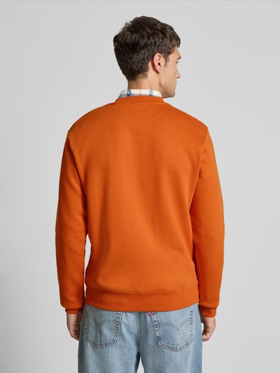 Scotch & Soda Sweatshirt mit Label-Detail Orange 5