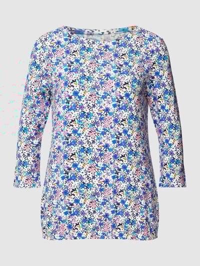 Christian Berg Woman Shirt met lange mouwen met all-over bloemenmotief Offwhite - 2