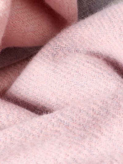 Kurt Beines Schal mit Ausfransungen Rose 2