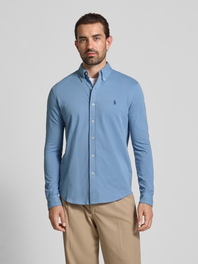 Polo Ralph Lauren Koszula casualowa o kroju regular fit z kołnierzykiem typu button down Jasnoniebieski 4