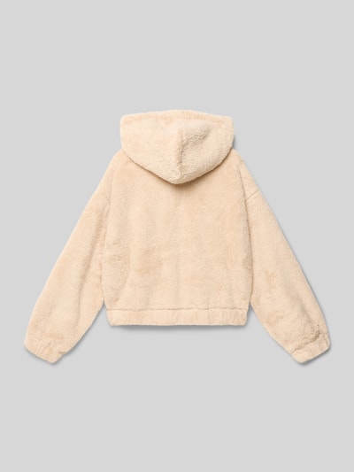 s.Oliver RED LABEL Loose fit jack in teddybontlook Beige - 3