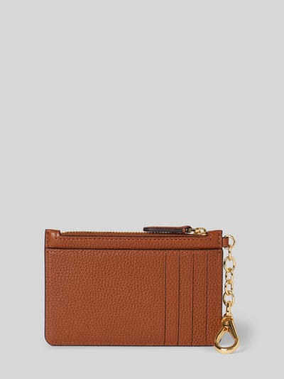 Lauren Ralph Lauren Portemonnee van leer met labeldetail Cognac - 2