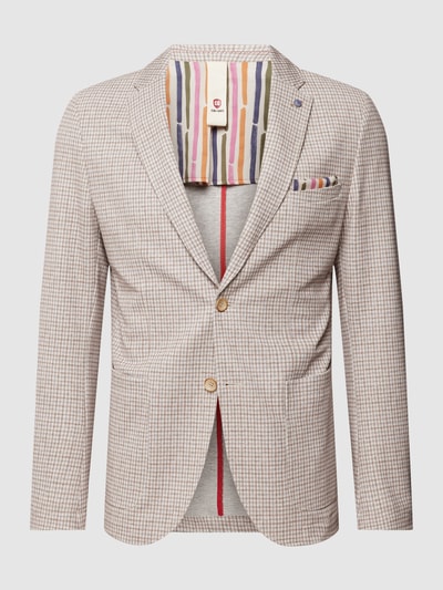 CG - Club of Gents Colbert met labeldetails, model 'Carter' Beige - 2