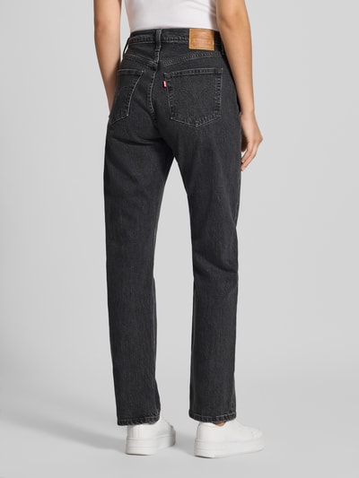 Levi's® 300 Straight Fit Jeans mit 5-Pocket-Design Black 5