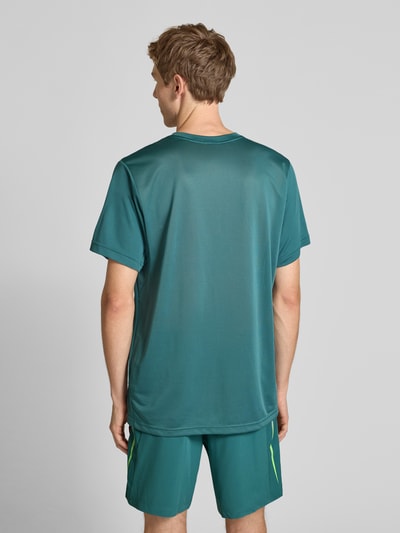 adidas Training T-shirt z nadrukiem z logo Butelkowy zielony 5