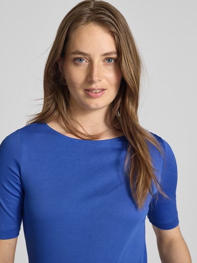 Christian Berg Woman T-Shirt mit U-Boot-Ausschnitt Blau 3