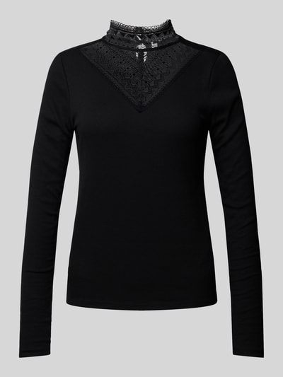 QS Longsleeve mit Stehkragen Black 2