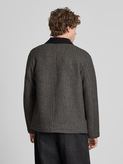 Marc O'Polo Denim Regular fit overhemdjack van wolmix Zwart - 5